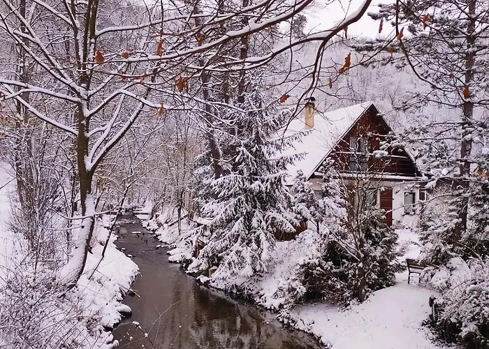 Dom wakacyjny Fairy Tale On Water Stream, 30 Minutes From South Prague *
